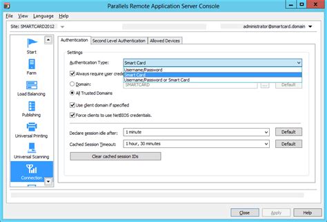 use of a smart card for authentication|enable smart card authentication.